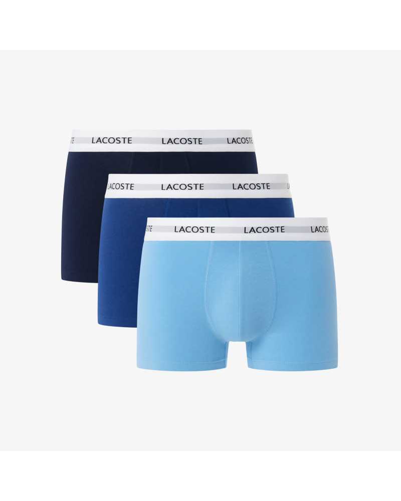 Lot de 3 boxers courts coton stretch