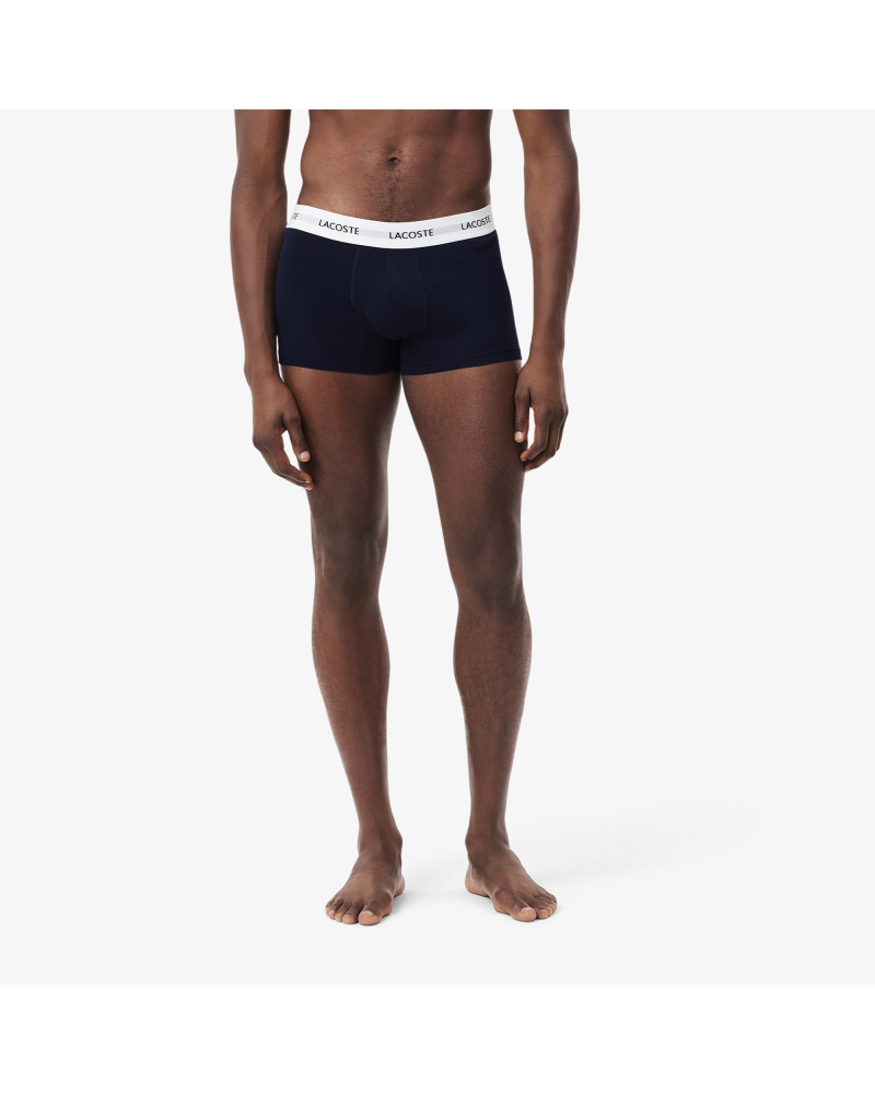 Lot de 3 boxers courts coton stretch