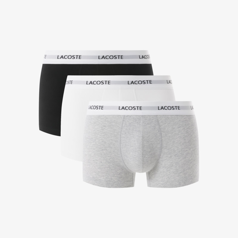 Lot de 3 boxers courts coton stretch