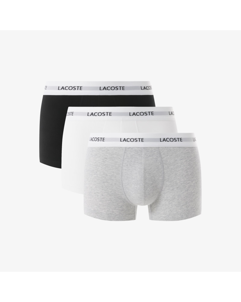 Lot de 3 boxers courts coton stretch