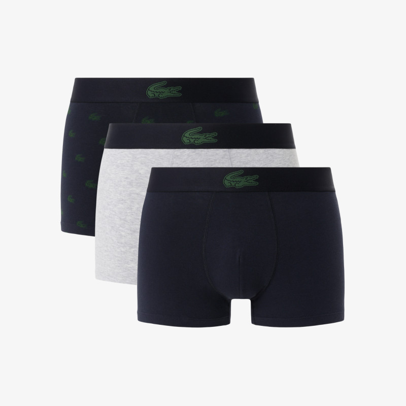 Lot de 3 boxers courts imprimé crocodile