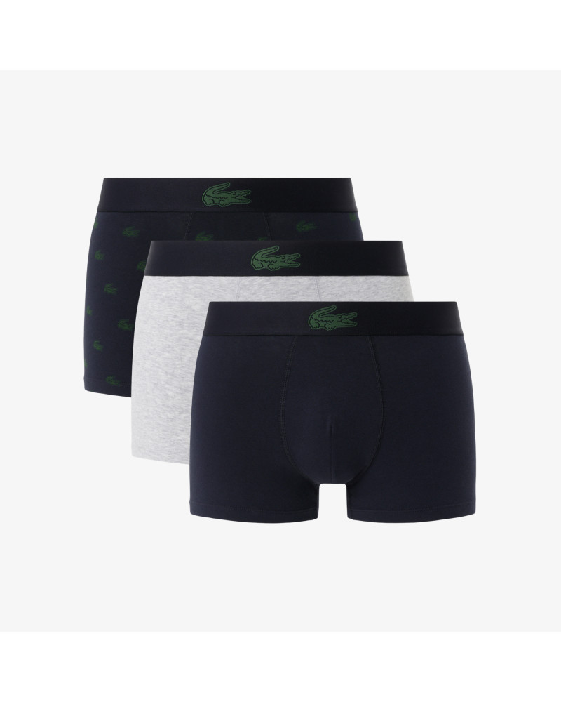 Lot de 3 boxers courts imprimé crocodile