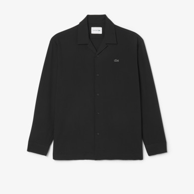 Chemise légère tissu perforé relaxed fit