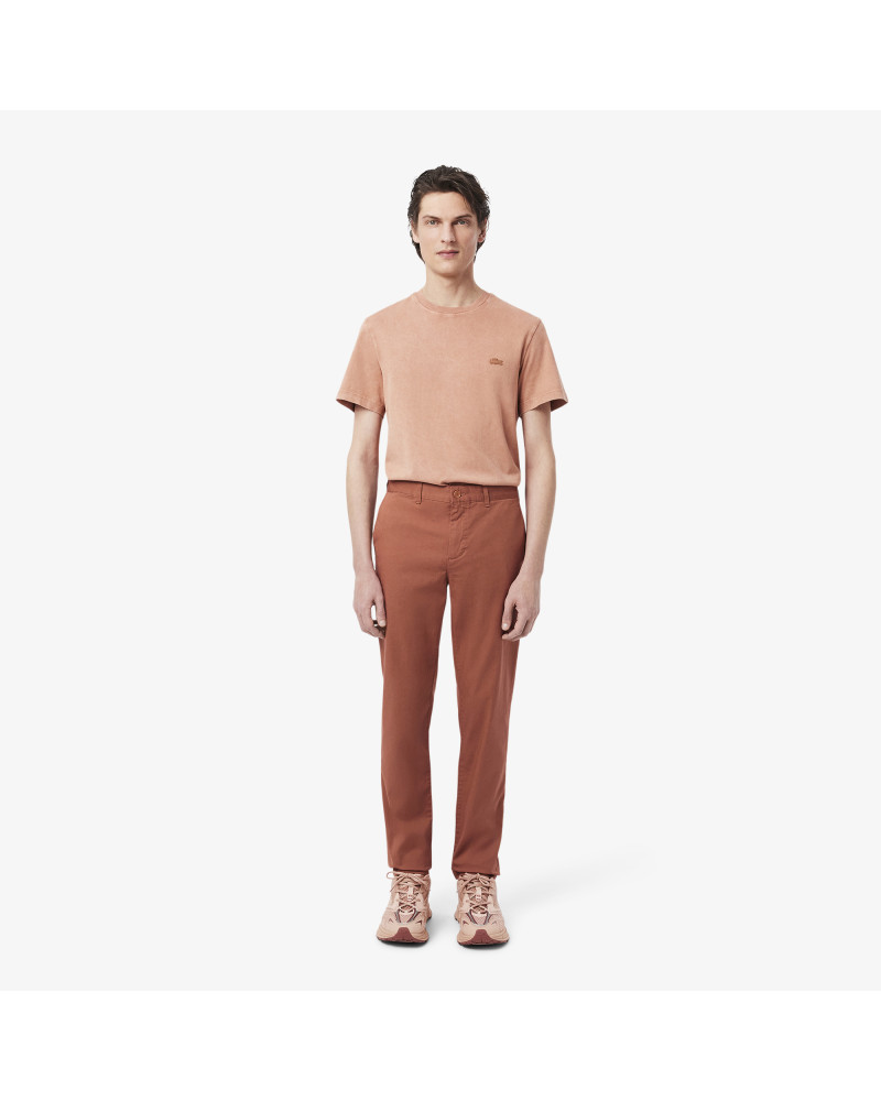 Pantalon chino slim coton stretch