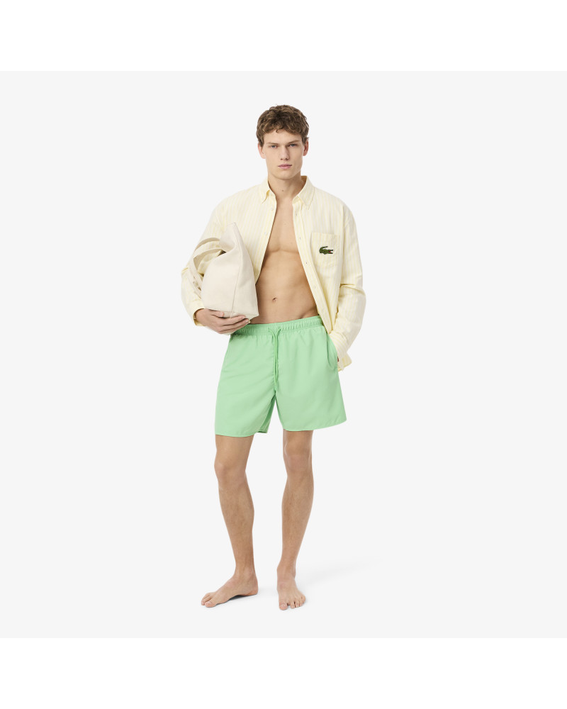 Short de bain mi-long uni