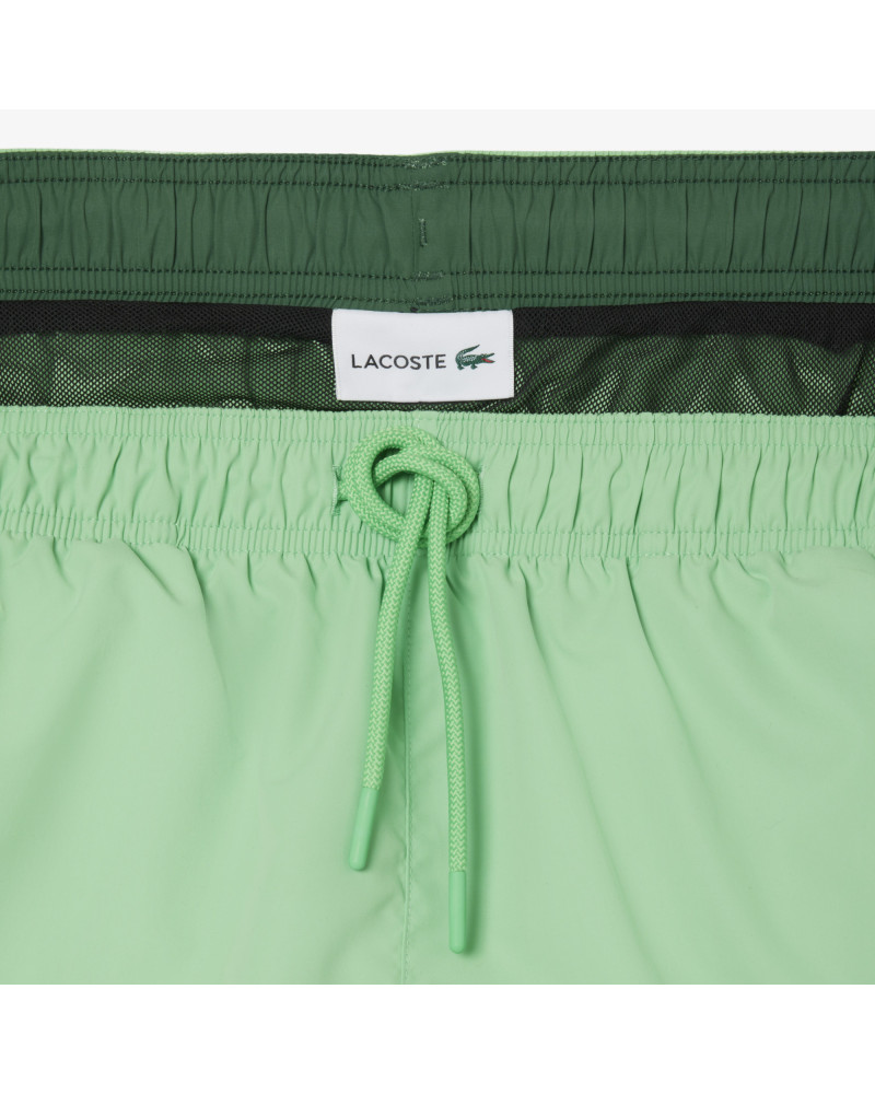 Short de bain mi-long uni