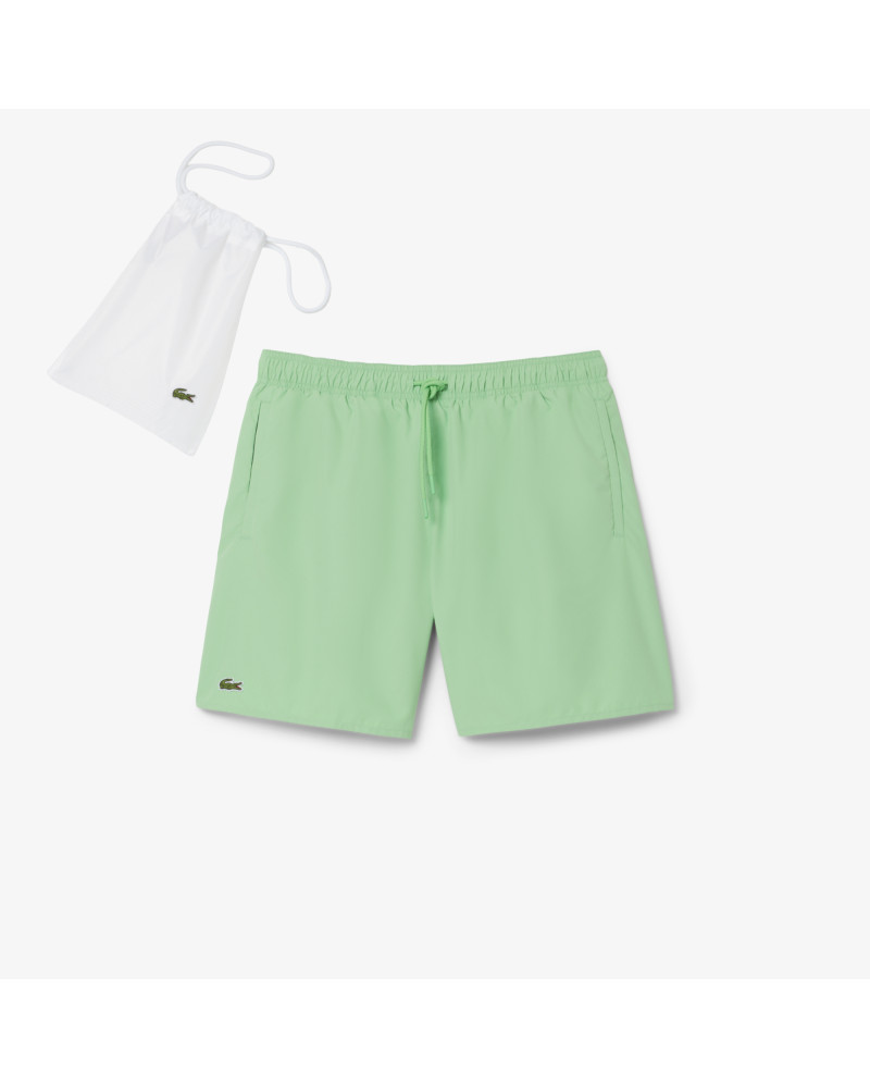 Short de bain mi-long uni