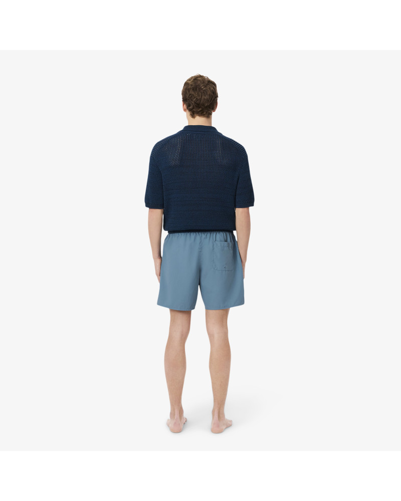 Short de bain mi-long uni