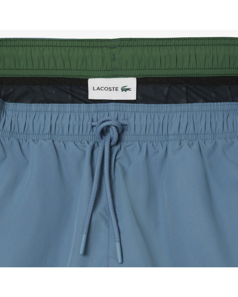 Short de bain mi-long uni