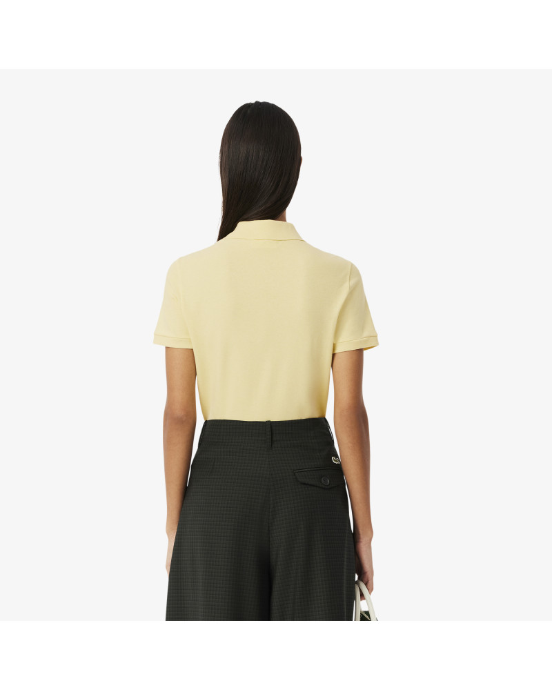 Polo L.12.D slim fit en mini Piqué stretch