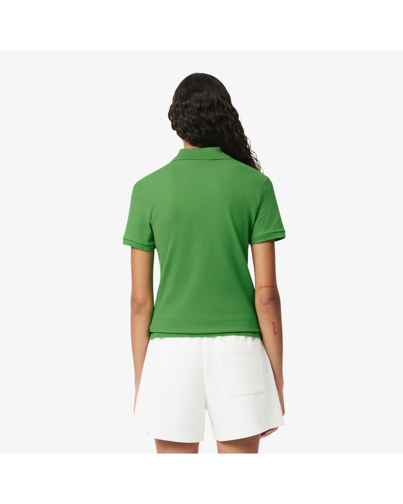 Polo L.12.D slim fit en mini Piqué stretch