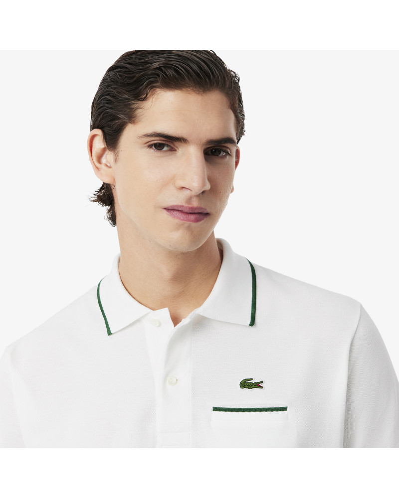Polo L.12.12 classic fit poche poitrine