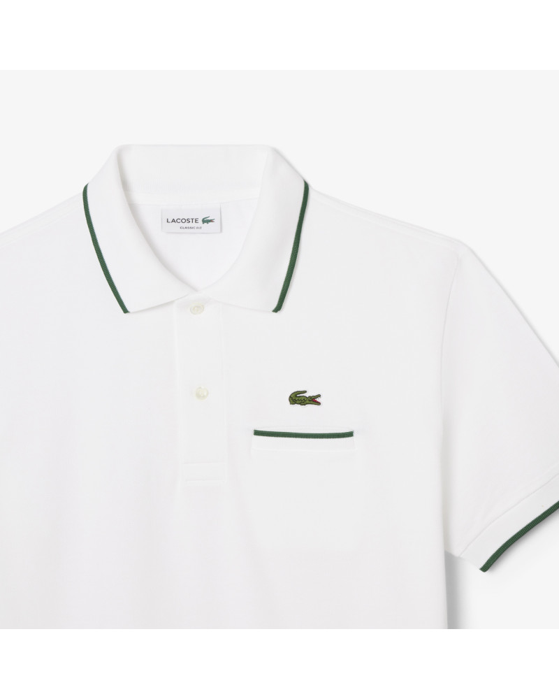 Polo L.12.12 classic fit poche poitrine