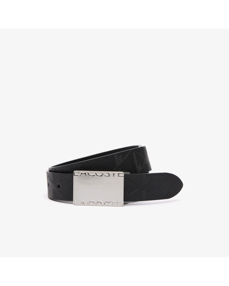 Coffret ceinture en cuir et 2 boucles