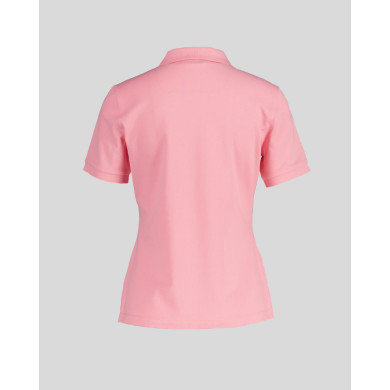 Polo en piqué à col contrasté