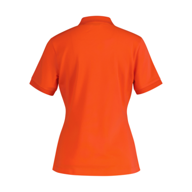 Polo en piqué à col contrasté