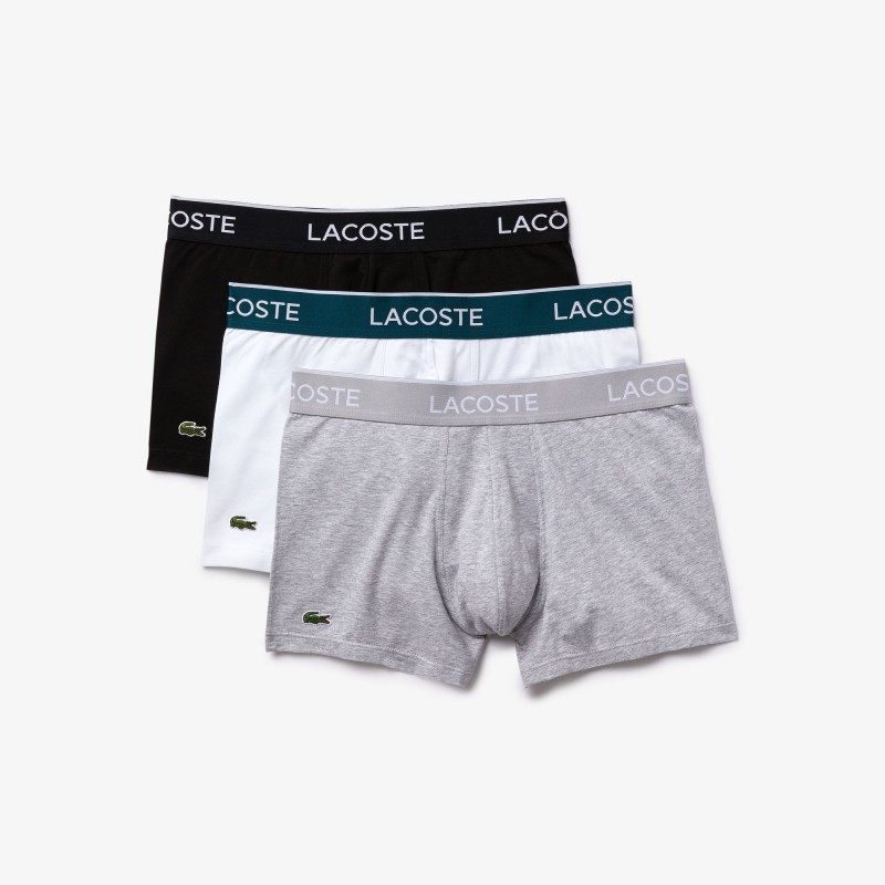 Lot de 3 boxers courts casual unis