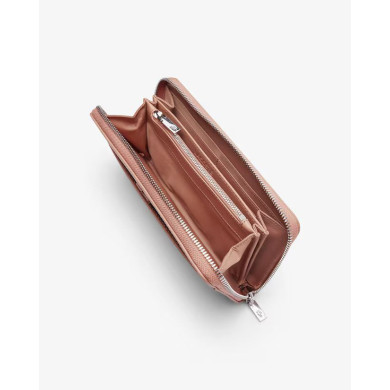 Grand portefeuille Chantaco en cuir piqué