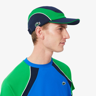 Casquette Tennis en taffetas diamanté