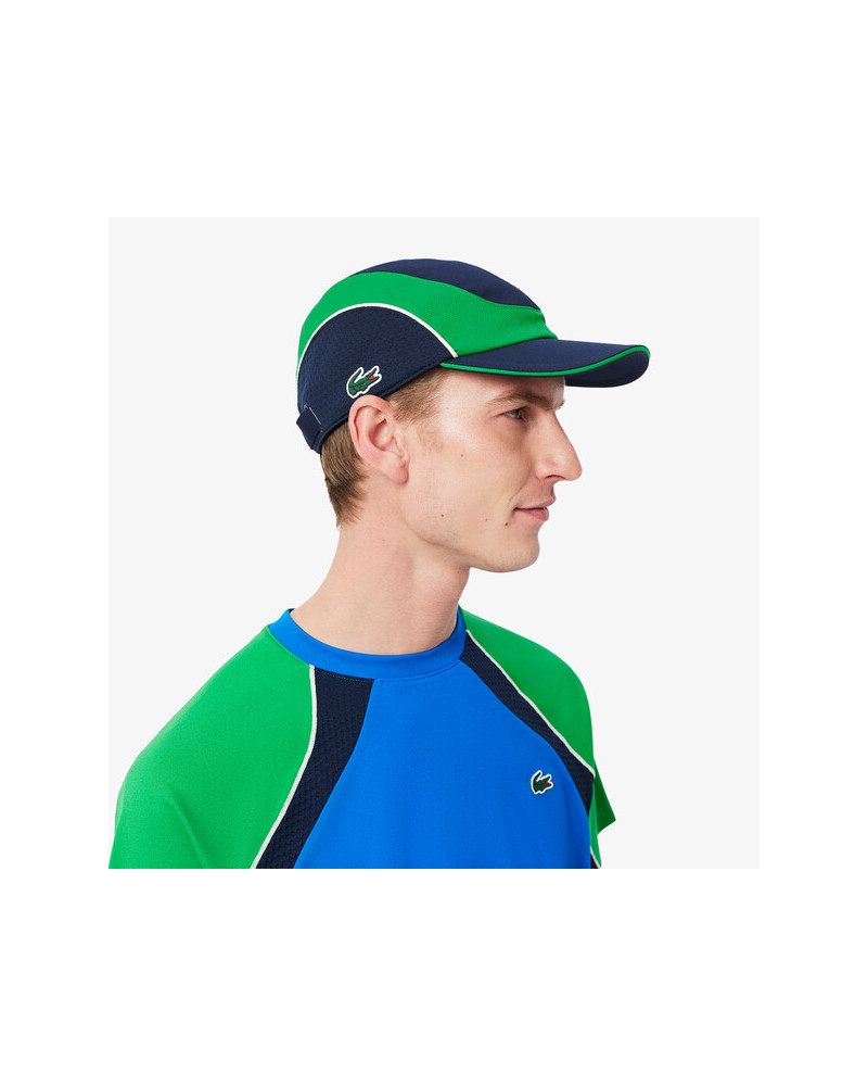 Casquette Tennis en taffetas diamanté