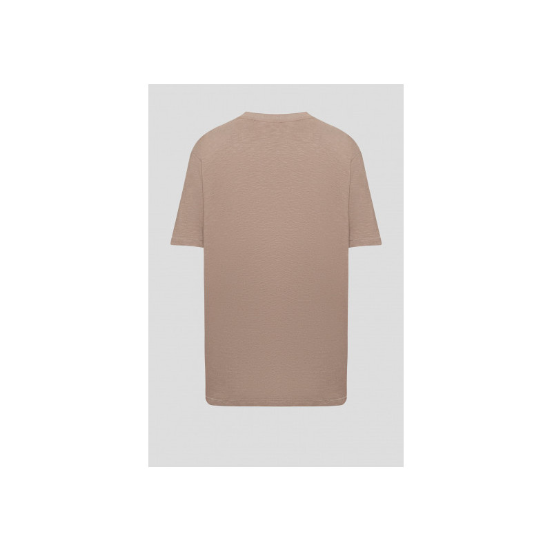 T-Shirt Te_linen logo  