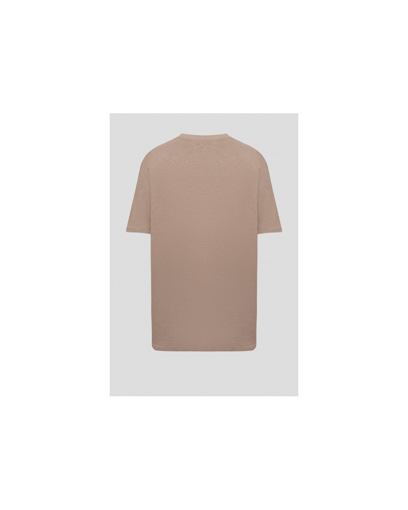 T-Shirt Te_linen logo  