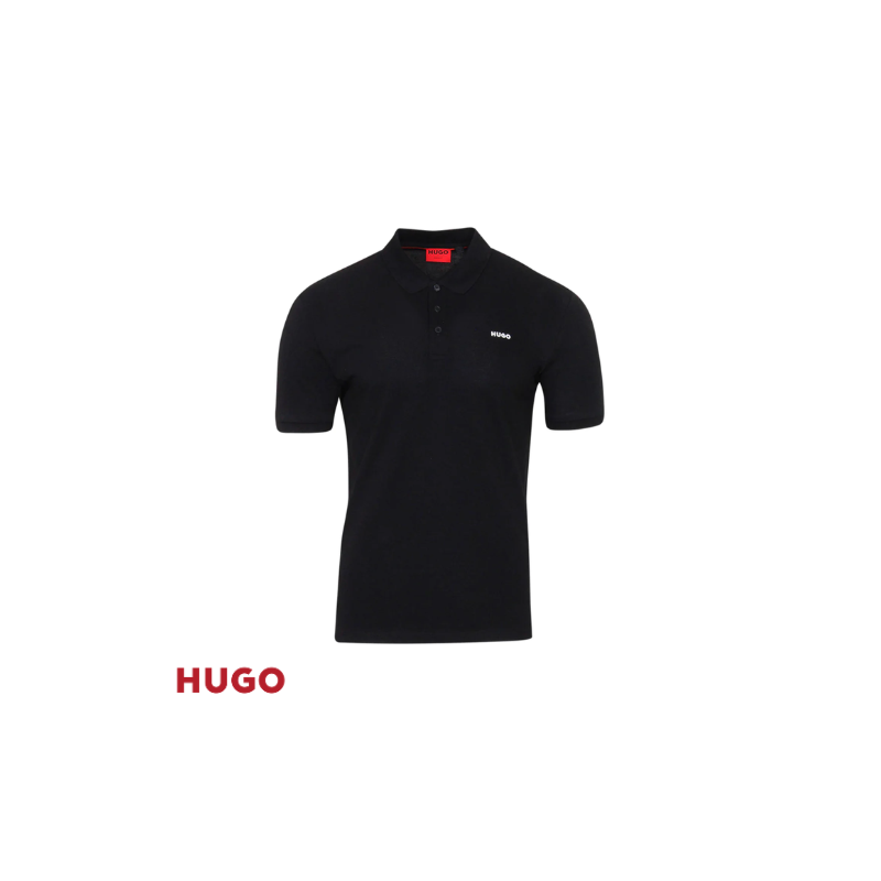 Polo en piqué de coton avec logo imprimé
