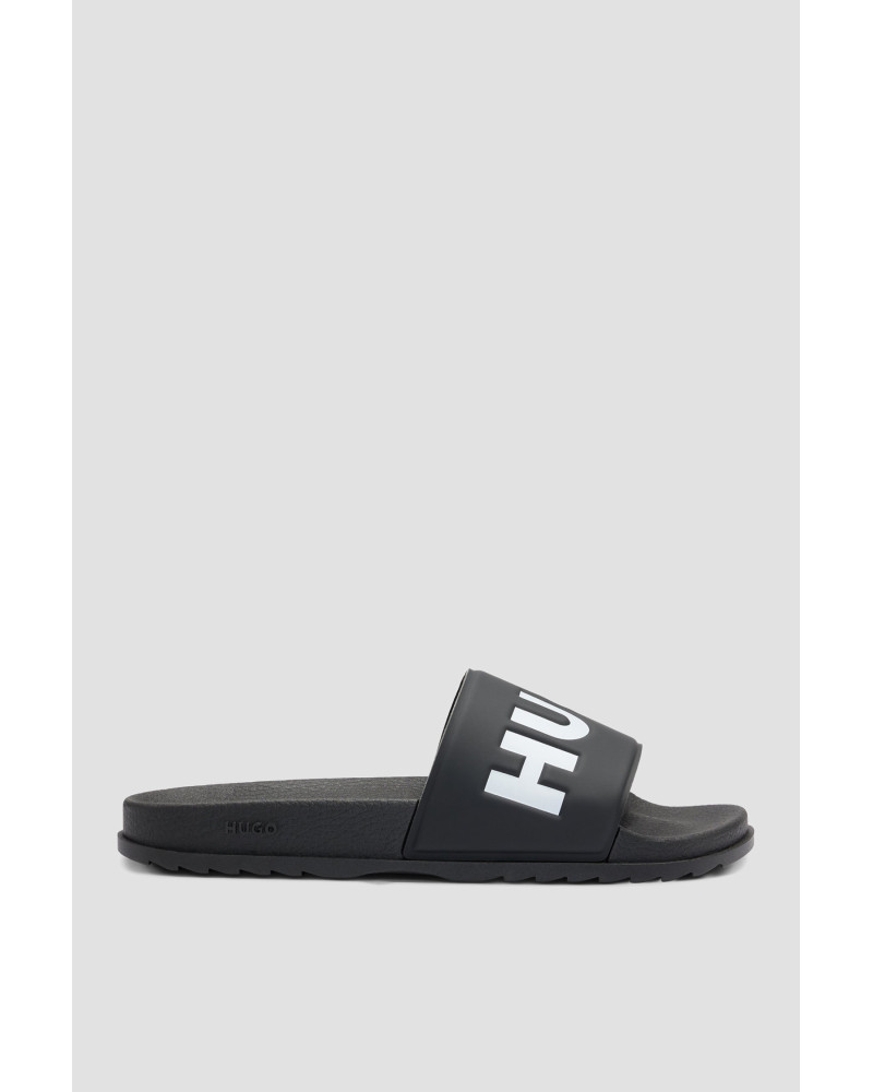 Claquettes avec Logo imprimé Hugo