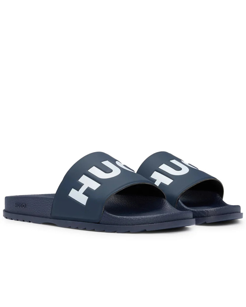 Claquettes avec Logo imprimé Hugo