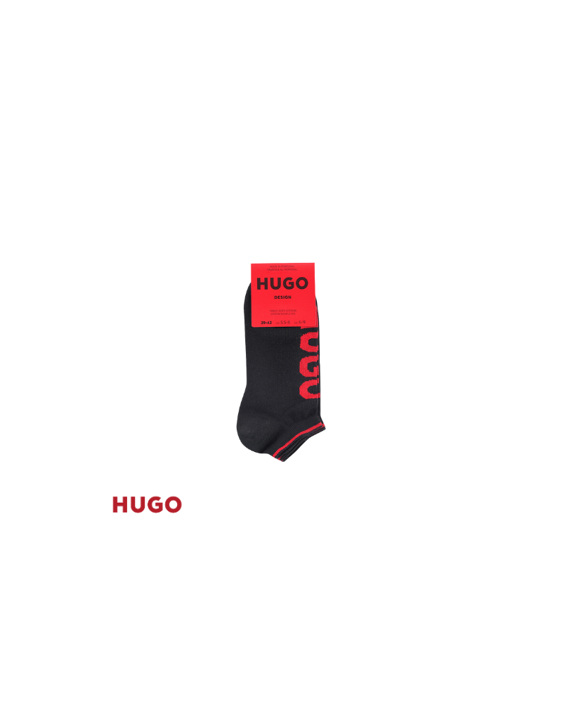 chaussettes en coton avec logo imprimé