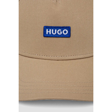 Casquette avec logo Hugo Blue