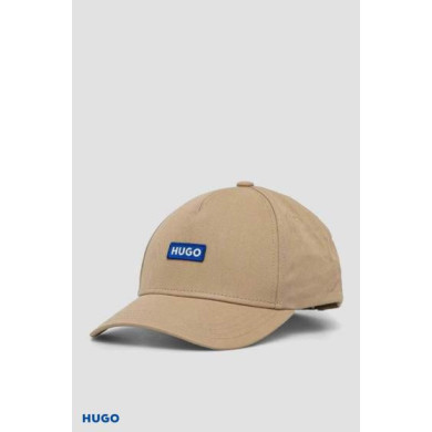 Casquette avec logo Hugo Blue