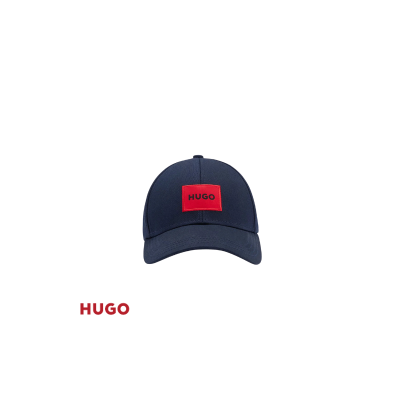 casquette avec patch logoté rouge casquette avec patch logoté rouge