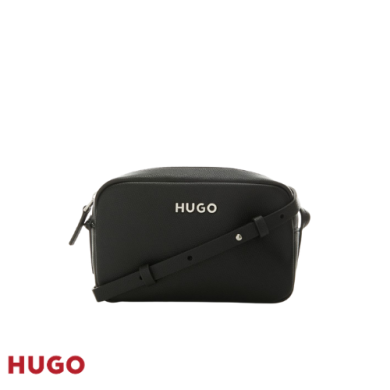 Sac bandoulière Chris en matière synthétique noir
