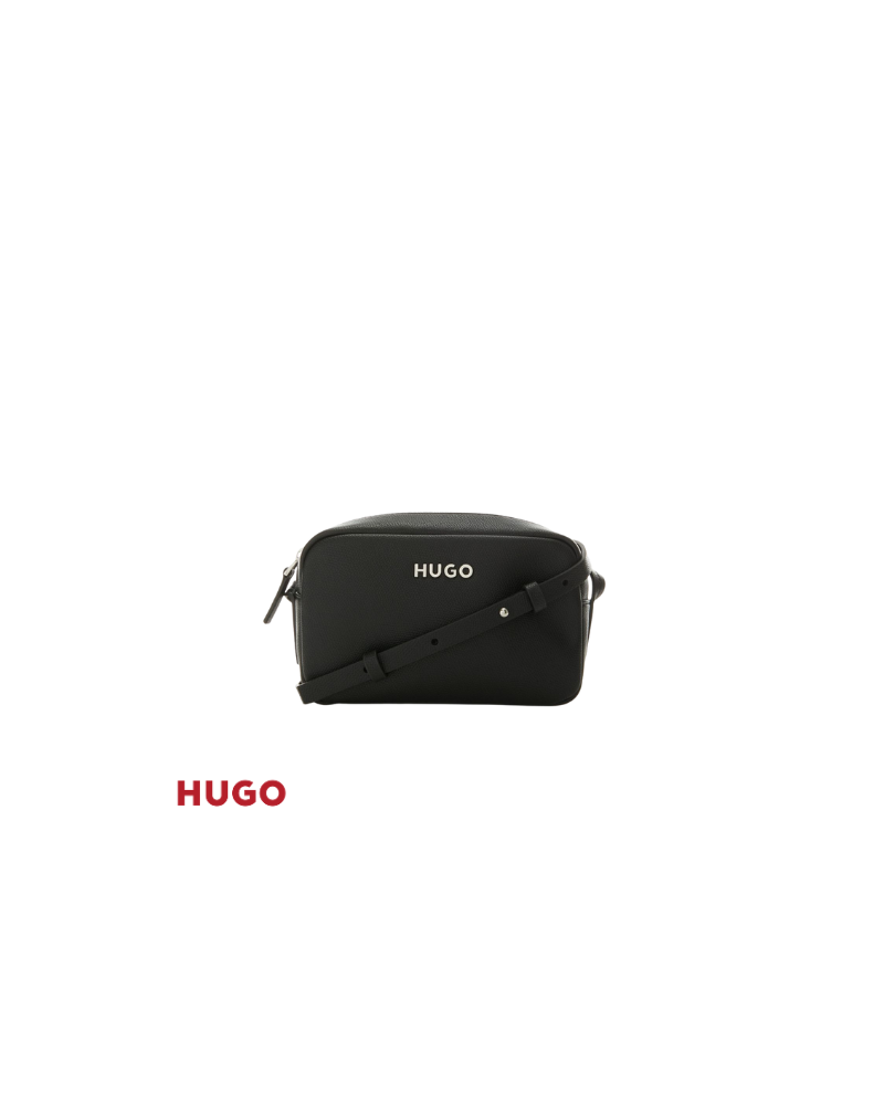 Sac bandoulière Chris en matière synthétique noir