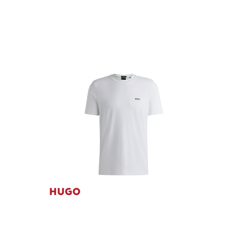 T-shirt en jersey de coton avec logo imprimé