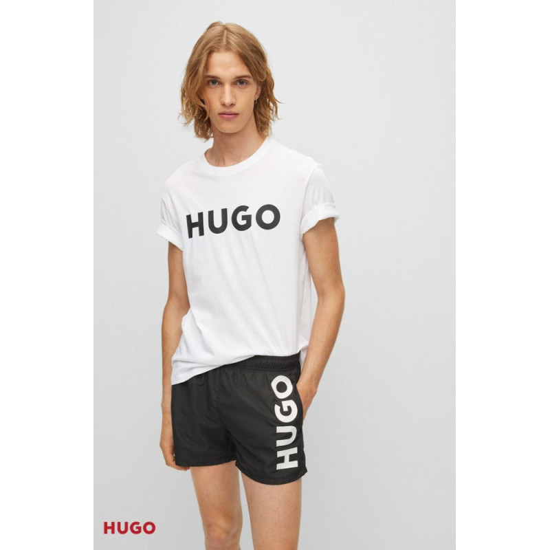 T-shirt Regular en jersey de coton à logo imprimé T-shirt Regular en jersey de coton à logo imprimé