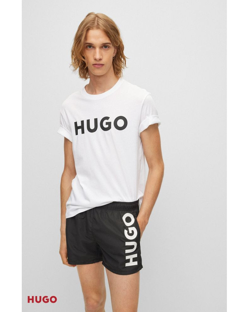 T-shirt Regular en jersey de coton à logo imprimé