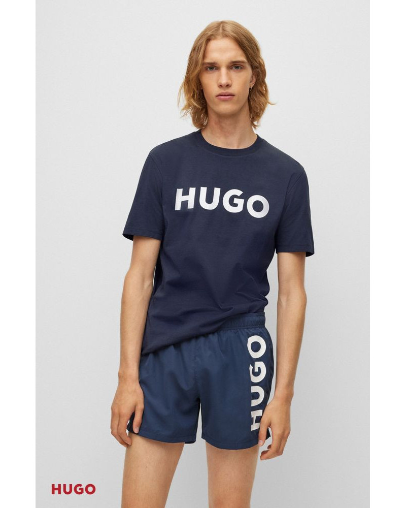 T-shirt Regular en jersey de coton à logo imprimé