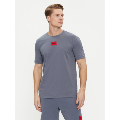 T-shirt en jersey de coton avec étiquette logotée
