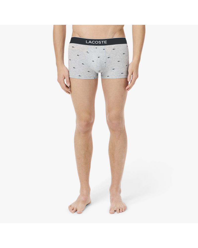 Lot de 3 boxers courts stretch imprimé