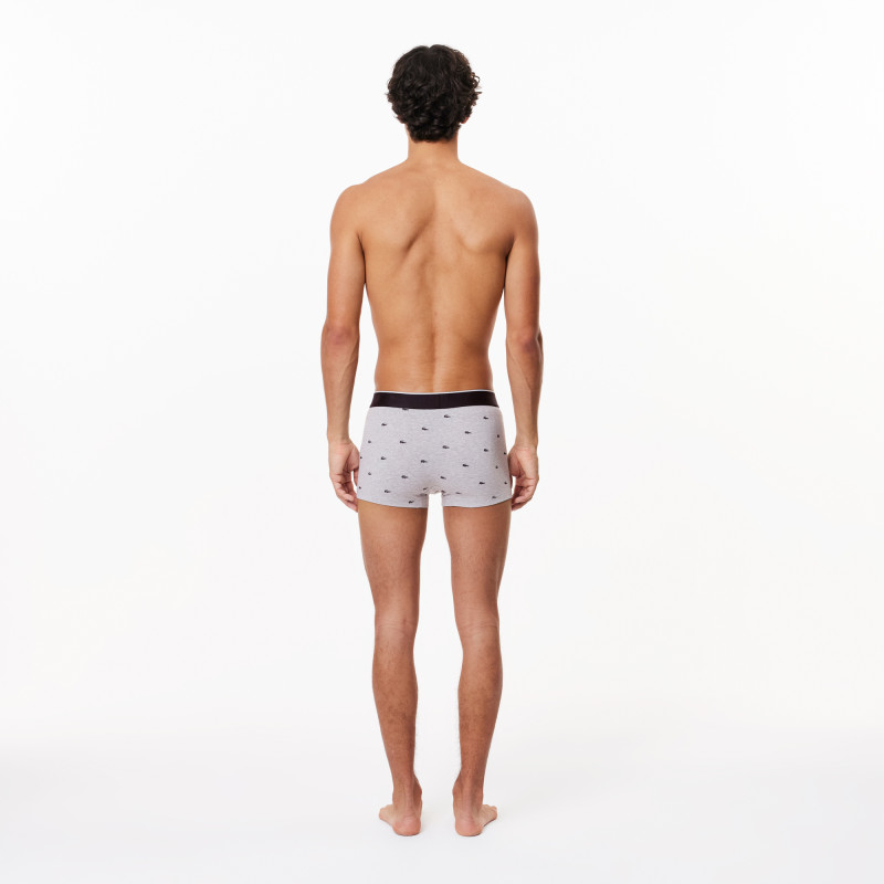 Lot de 3 boxers courts stretch imprimé