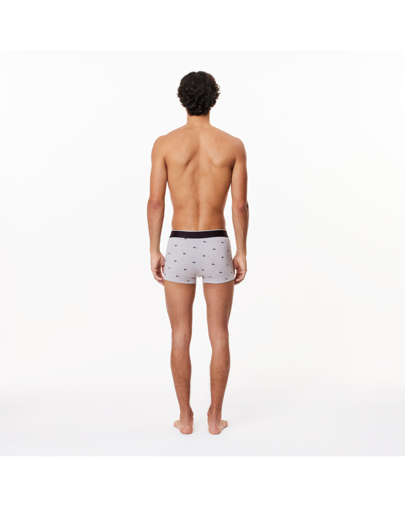 Lot de 3 boxers courts stretch imprimé