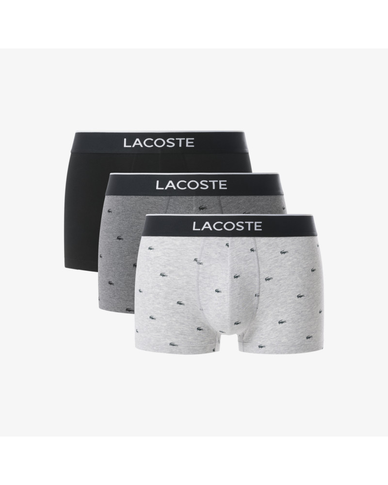 Lot de 3 boxers courts stretch imprimé