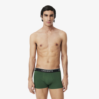 Lot de 3 boxers courts coton stretch