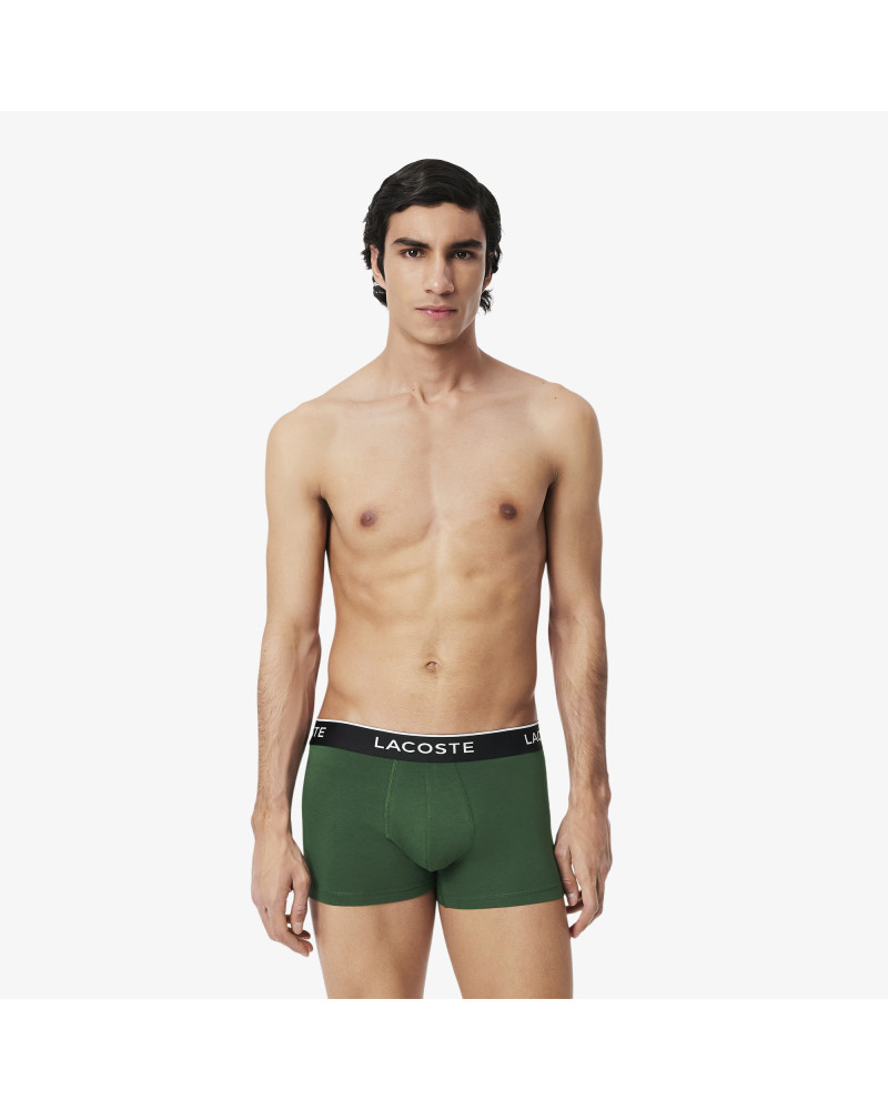 Lot de 3 boxers courts coton stretch