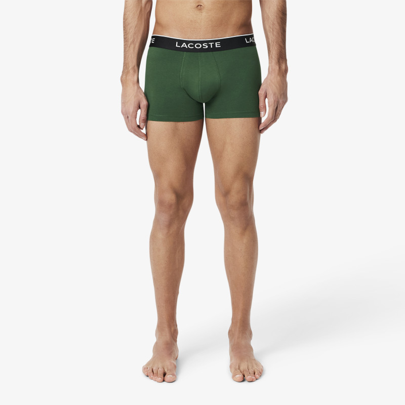 Lot de 3 boxers courts coton stretch