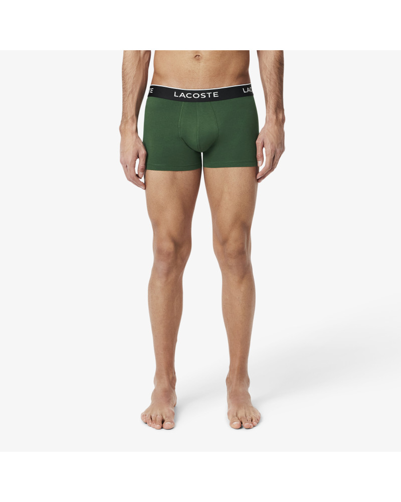 Lot de 3 boxers courts coton stretch