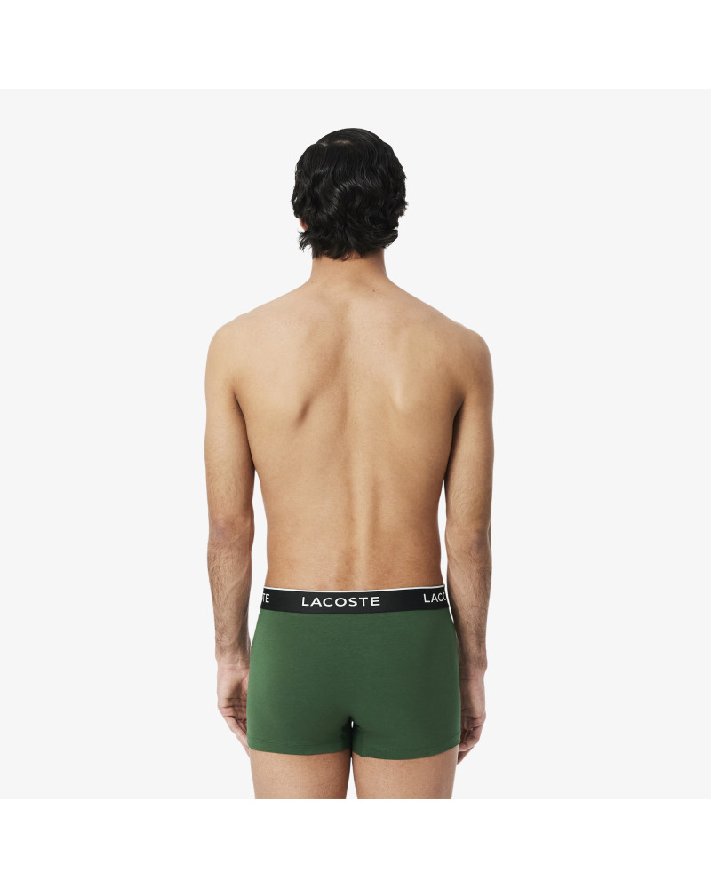 Lot de 3 boxers courts coton stretch