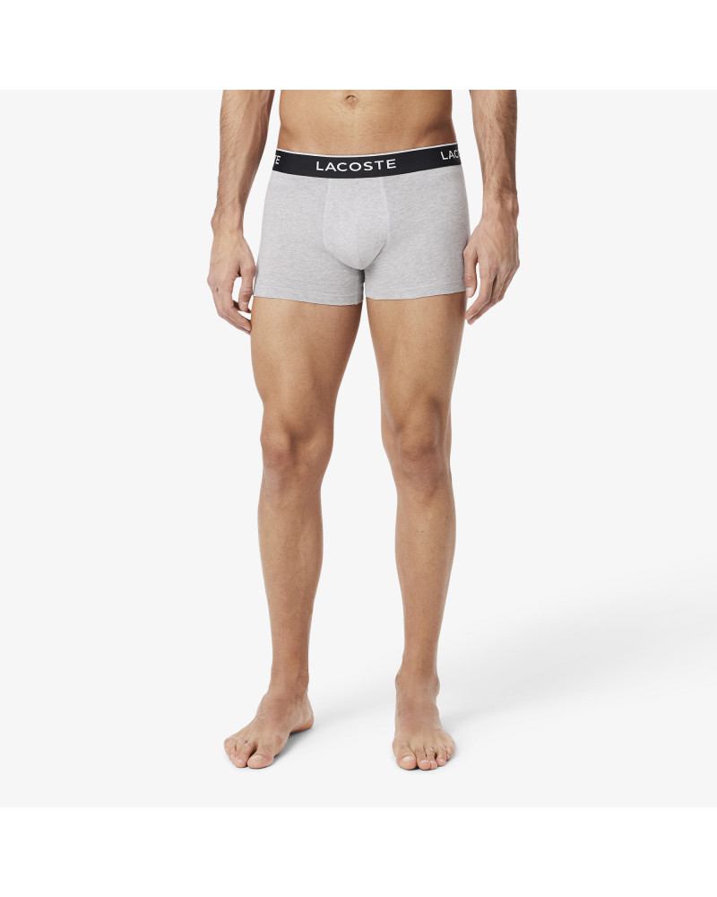 Lot de 3 boxers courts coton stretch